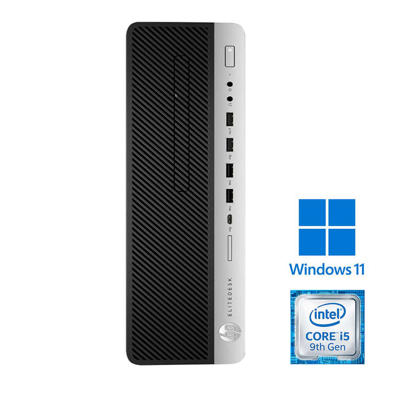 REFURBISHED - HP ELITEDESK 800 G5 SFF - I5 9500 - 9TH GEN - 8GB DDR4 - 256GB SSD - COMPUTER