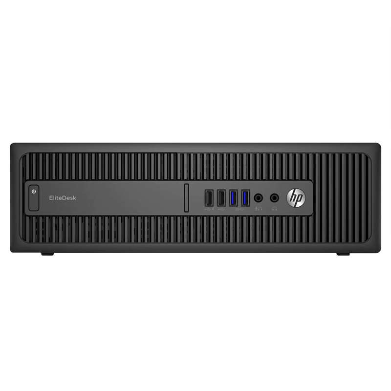 REFURBISHED - HP ELITEDESK 800 G2 SFF - I5 6500 - 8GB DDR4 - 128GB SSD - 19INCH - HP -  LE1901W -...