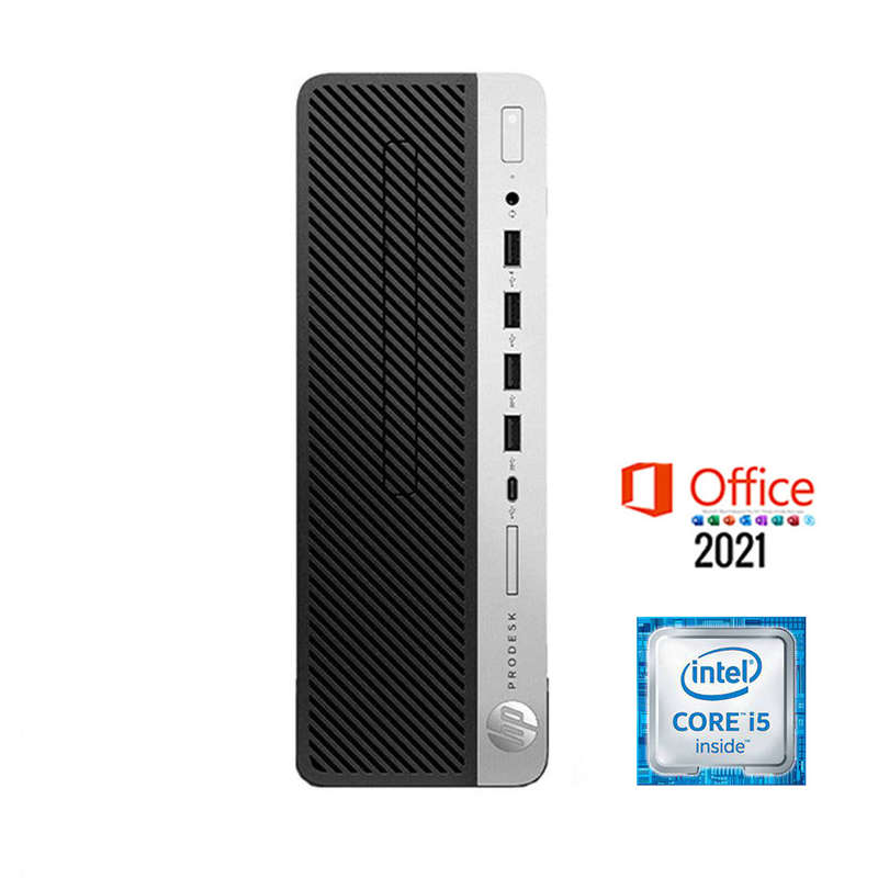 REFURBISHED - HP PRODESK 600 G3 SFF - I5 6500 6TH GEN - 8GB DDR4 - 256GB NVME SSD - MS OFFICE 202...