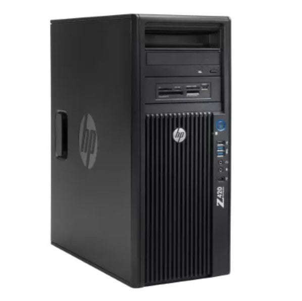 REFURBISHED - HP Z420 - XEON E5 1620 V2 - 64GB DDR3 - 256GB SSD - NVIDIA QUADRO FX 3800 - 22INCH ...