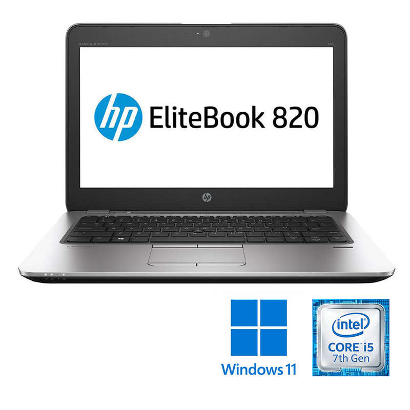 REFURBISHED - HP ELITEBOOK 820 G4 - I5 7200U - 8GB DDR4 - 256GB SSD - 12.5 INCH - LAPTOP
