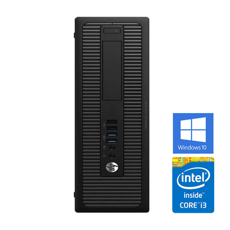 REFURBISHED - HP ELITEDESK 800 G1 SFF - I3 4130 - 8GB DDR3 - 500GB HDD - COMPUTER