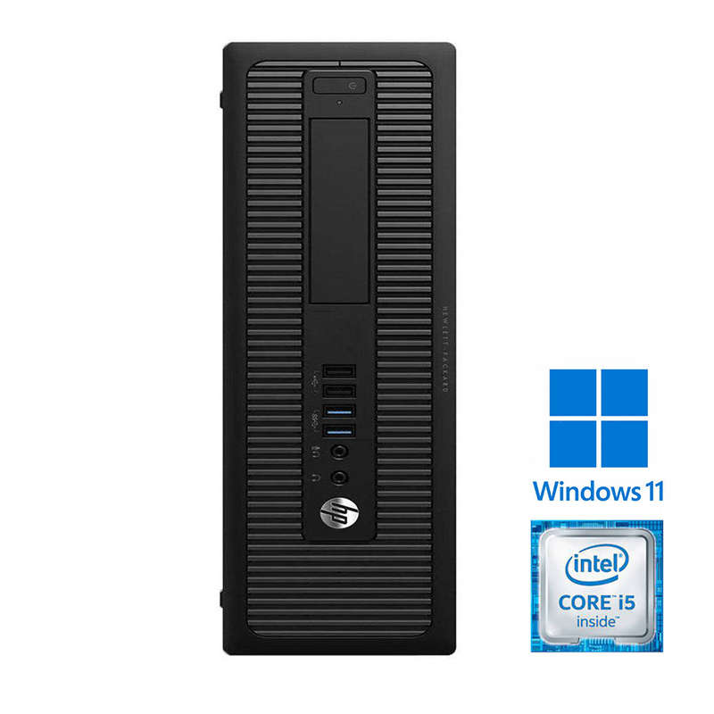 REFURBISHED - HP ELITEDESK 800 G2 SFF - I5 6500 - 8GB DDR4 - 256GB SSD - COMPUTER