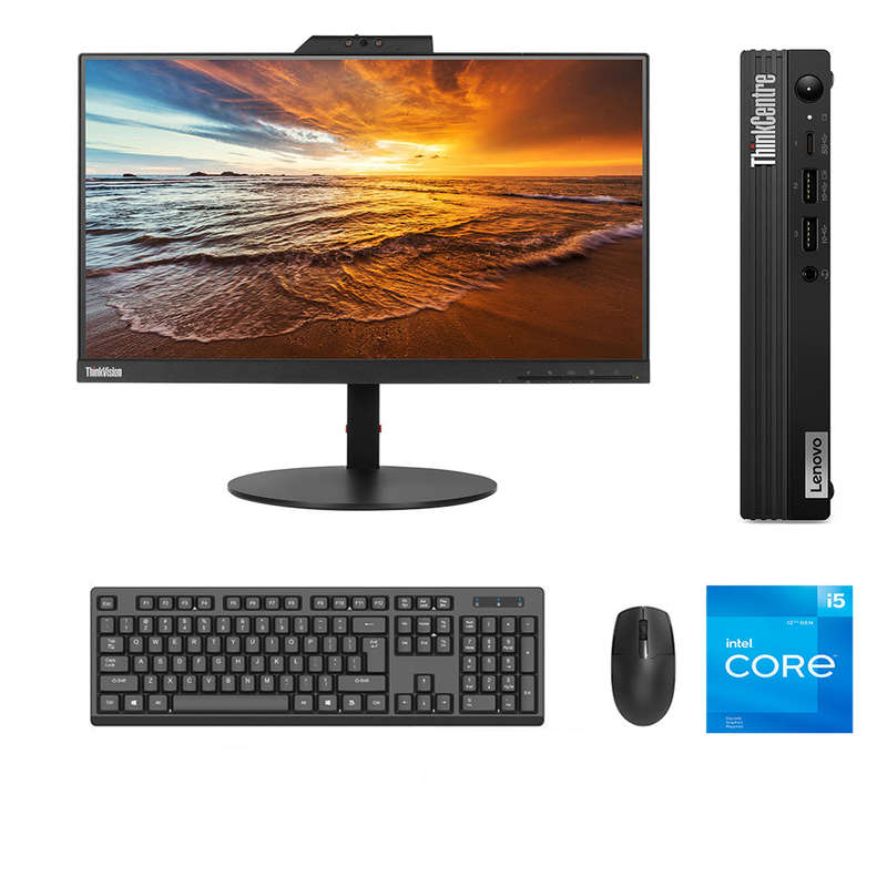 REFURBISHED - LENOVO THINKCENTRE M70Q GEN 3 - MINI PC - I5 12400T - 16GB DDR4 - 512GB NVME SSD - ...