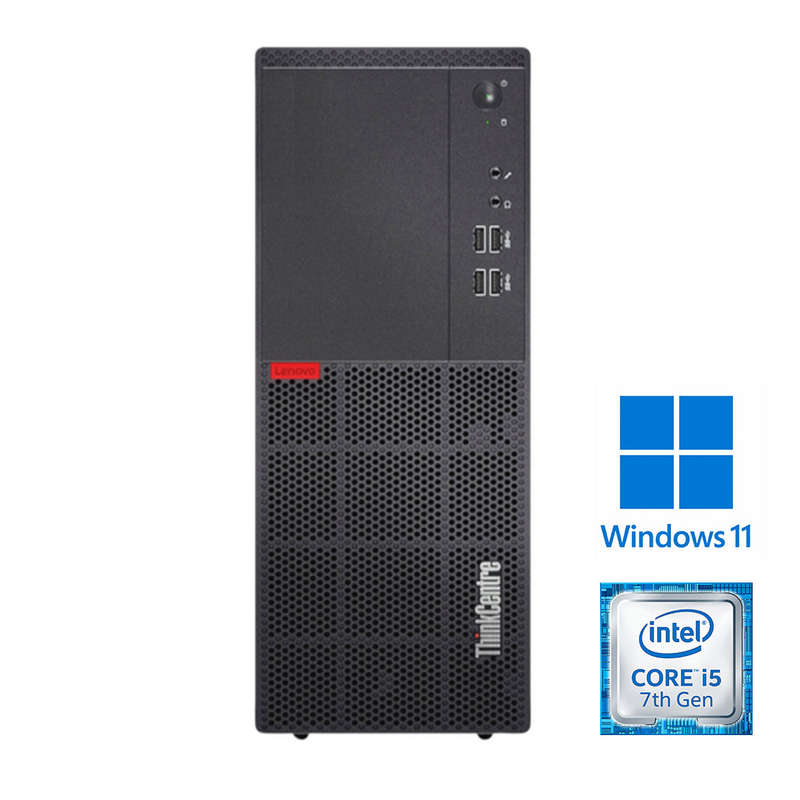 REFURBISHED - LENOVO THINKCENTRE M710T TOWER - I5 7400 - 8GB DDR4 - 256GB SSD - COMPUTER