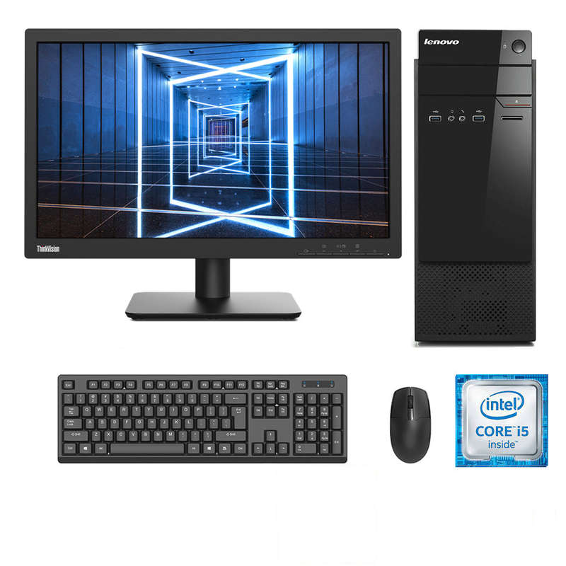 REFURBISHED - LENOVO S510 - I5 6500 - 8GB DDR4 - 256GB SDD + 19.5 INCH - LENOVO - E20-30 - HD - C...