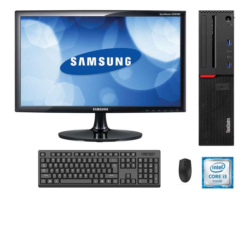 REFURBISHED - LENOVO THINKCENTRE M700 - I3 6100 - 8GB DDR4 - 500GB HDD + 19 INCH - SAMSUNG - LED ...