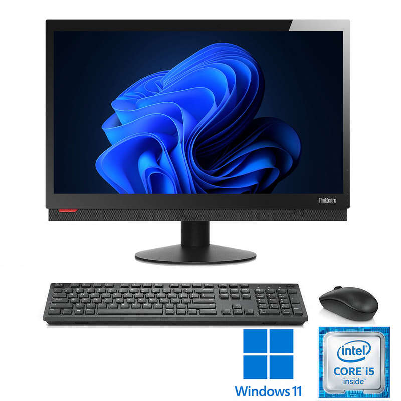 REFURBISHED - LENOVO THINKCENTRE M900Z - I5 6500 - 8GB DDR4 - 256GB SSD - 24 INCH - ALL IN ONE