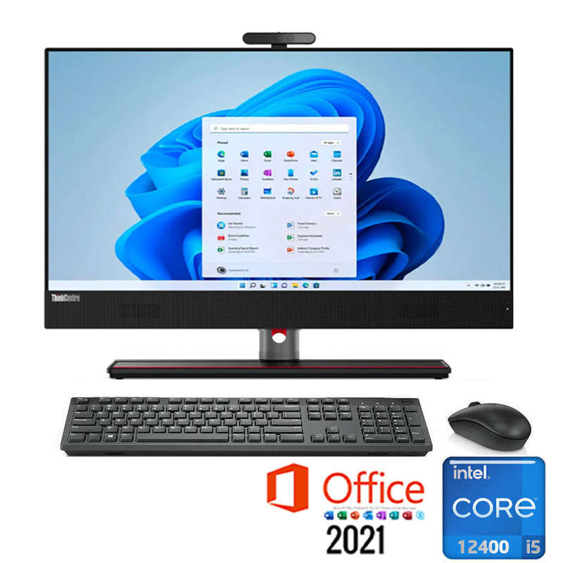 REFURBISHED - LENOVO THINKCENTRE M90A GEN 3 - I5 12400 - 16GB DDR4 - 512GB NVME SSD - 23.8 INCH -...