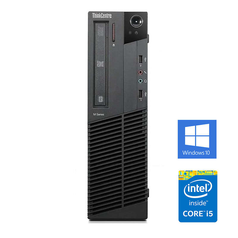REFURBISHED - LENOVO THINKCENTRE M93P SFF - I5 4570 - 8GB DDR3 - 500GB HDD - 19INCH - LCD - COMPU...
