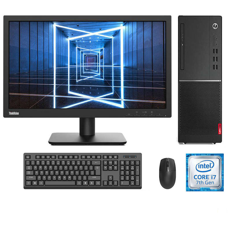 REFURBISHED - LENOVO V520 - I7 7700 -  8GB DDR4 - 240GB SSD - 19.5 INCH - LENOVO - E20-30 - HD - ...
