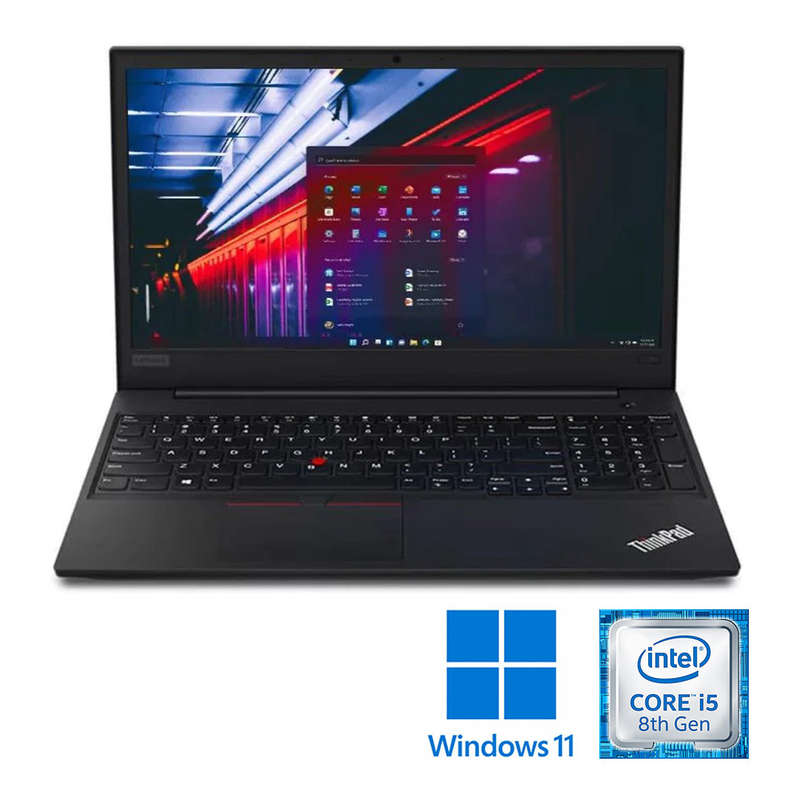 REFURBISHED - LENOVO THINKPAD E580 - I5 8250U - 8GB DDR4 - 240GB SSD - 15.6 INCH - LAPTOP