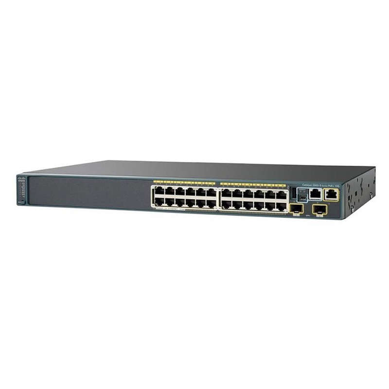 REFURBISHED - CISCO CATALYST - WS-C2960S-24PD-L V03 - 24X 10/100/1000 ETHERNET PoE+ PORTS - SWITC...
