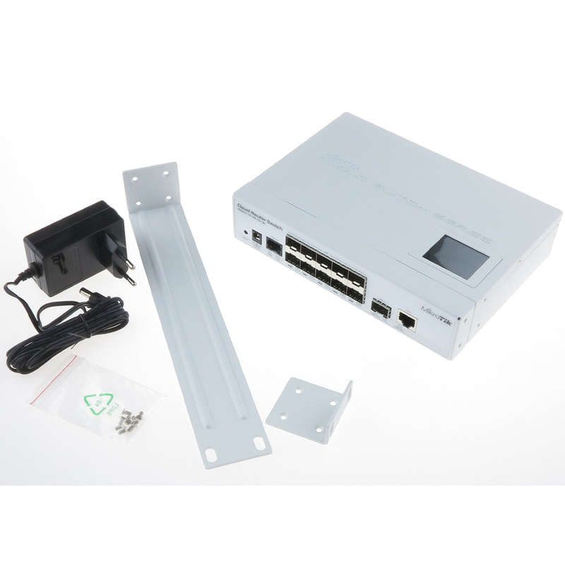 MIKROTIK - CRS212-1G-10S-1S+ IN - CLOUD ROUTER - SWITCH - NETWORKING