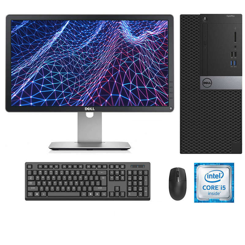 REFURBISHED - DELL OPTIPLEX 5040 MINI TOWER - I5 6500 - 8GB DDR3 - 256GB SSD - 23INCH - DELL - P2...