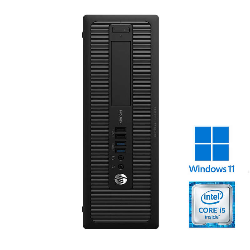 REFURBISHED - HP PRODESK 600 G2 SFF - I5 6500 - 8GB DDR4 - 256GB SSD - COMPUTER