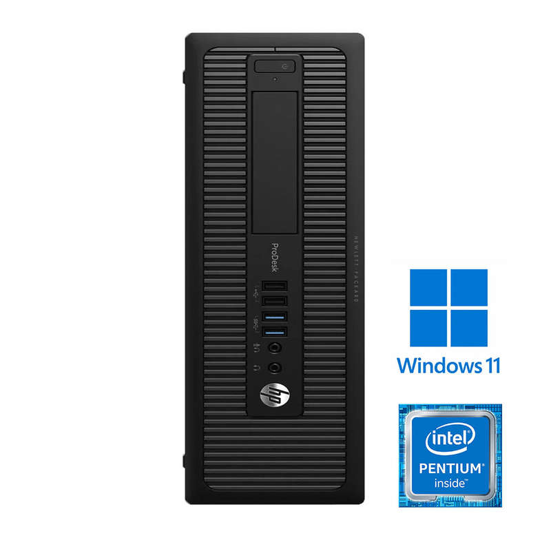 REFURBISHED - HP PRODESK 600 G2 SFF - PENTIUM G4400 - 4GB DDR4 - 500GB HDD - COMPUTER