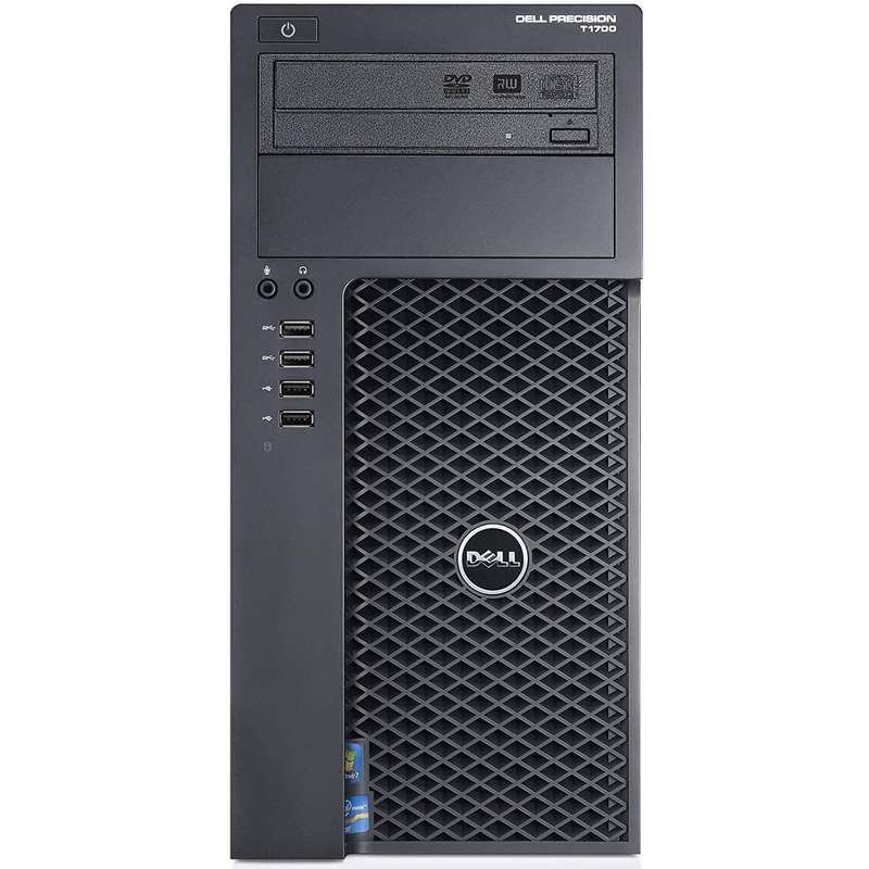 REFURBISHED - DELL PRECISION T1650 TOWER WORKSTATION - XEON E3 - 1225 V2 - 8GB DDR3 - 256GB SSD -...
