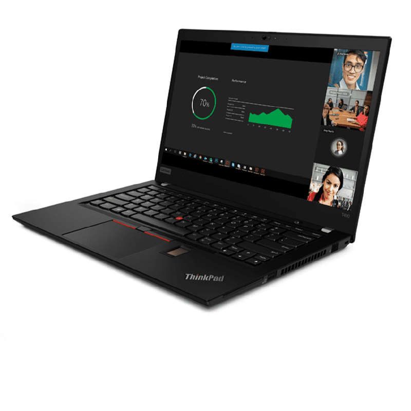 REFURBISHED - LENOVO THINKPAD T490 - I5 8265U - 8GB DDR4 - 256GB M.2 SSD - 14 INCH - LAPTOP