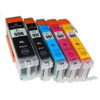 Compatible Canon PGi450 XL & CLi451 XL Ink Cartridge Value Pack