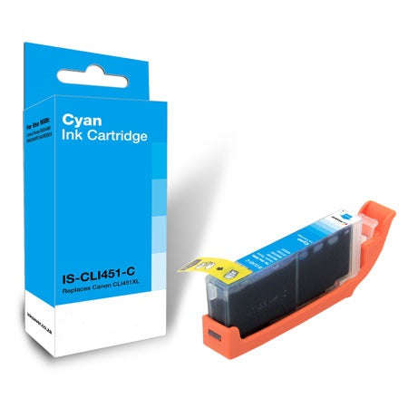 Compatible Canon CLi-451XL Cyan Ink Cartridge