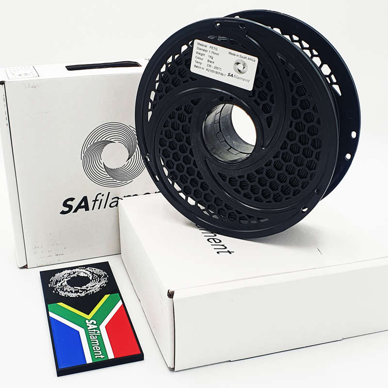 PETG Black Filament (1.75 mm) - SA Filament