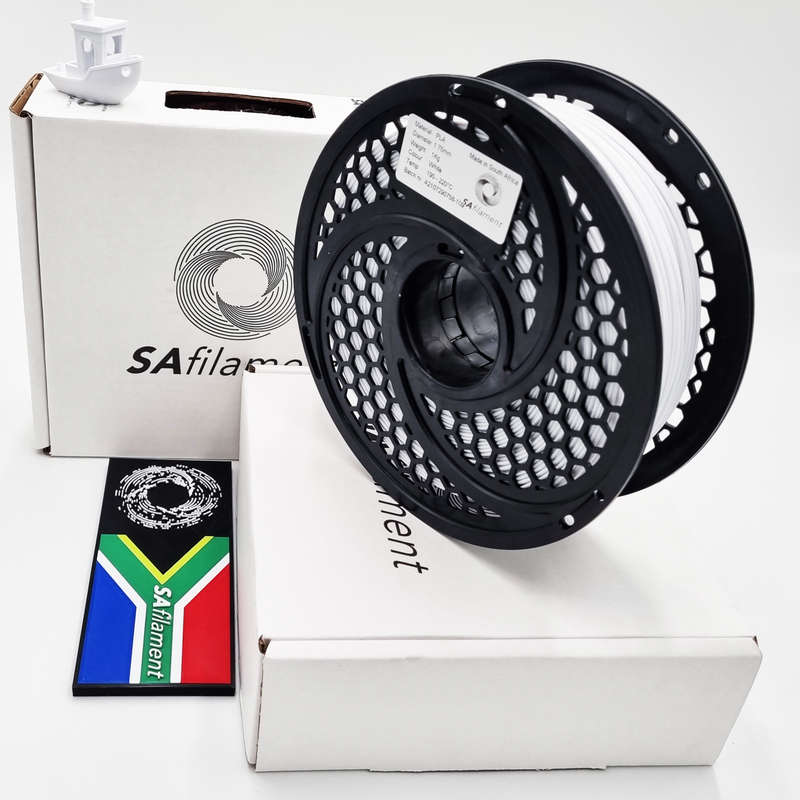 PLA White Filament (1.75mm) - SA Filament