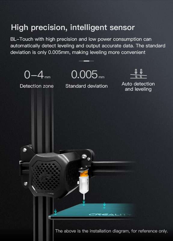 Creality BL Touch Auto Levelling Kit, 32 Bit