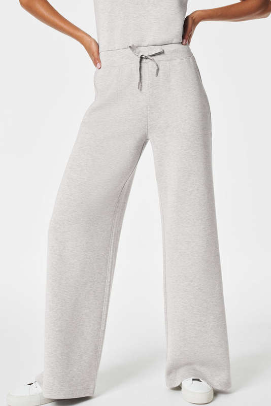Light Grey Solid Color Crew Neck Drawstring High Waist Sleeveless Jumpsuit