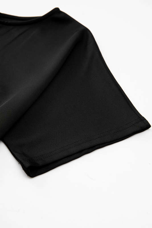 Black Dolman Sleeve Belted Straight Leg Jumpsuit