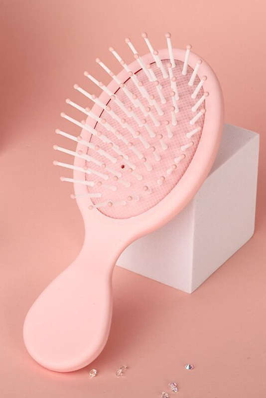 Pink Portable Mini Air Cushion Comb
