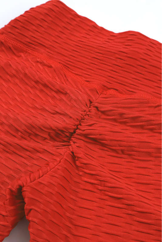 Red Perfect Shape Leggings