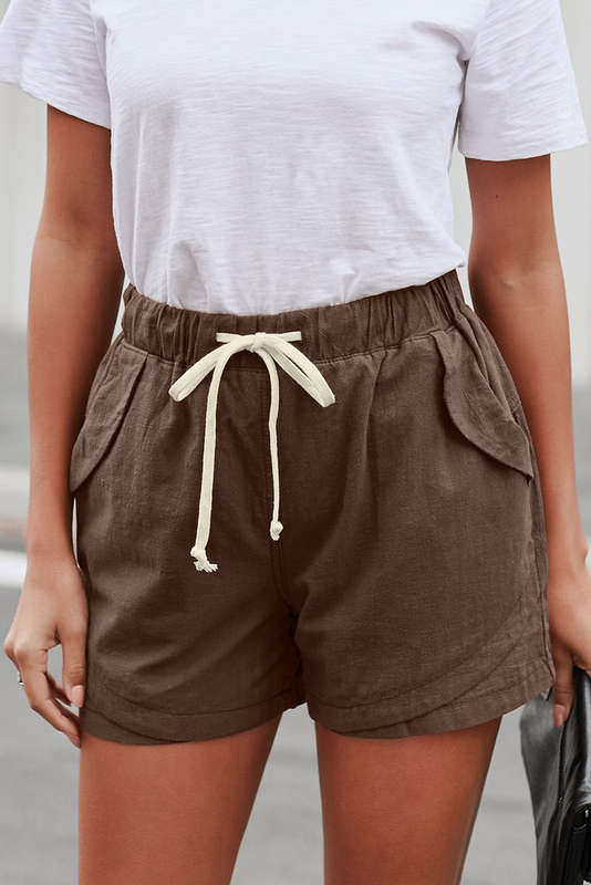 Khaki Faylin Shorts