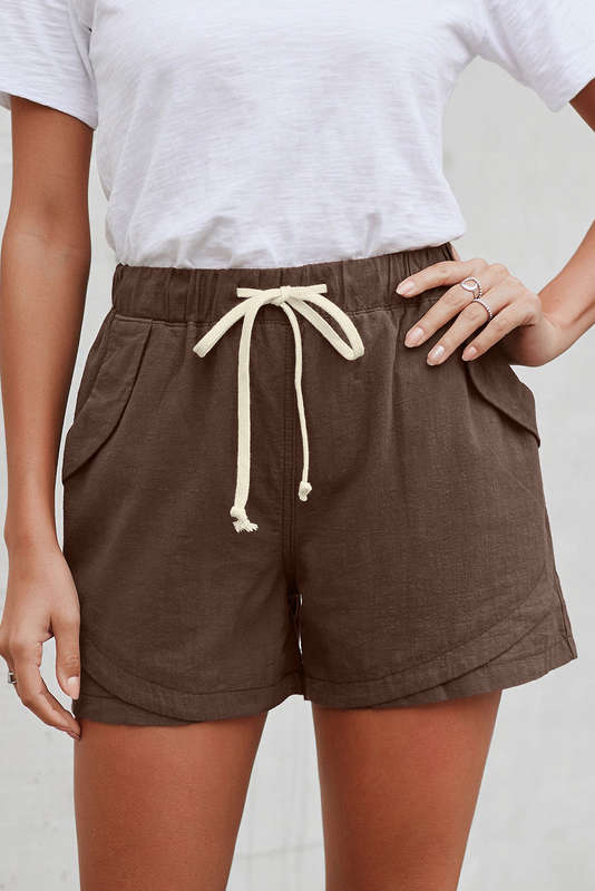 Khaki Faylin Shorts