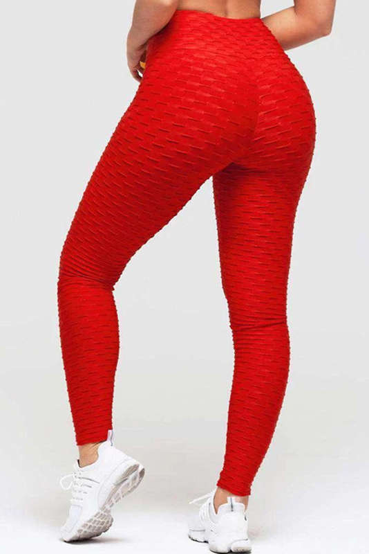 Red Perfect Shape Leggings