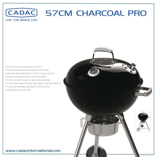 CADAC CHARCOAL PRO - 57 cm | 5485
