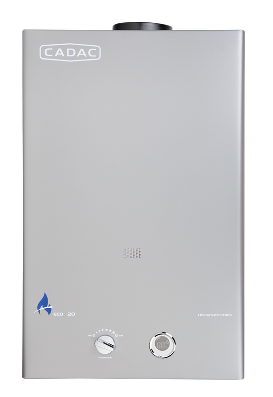 CADAC 20 Litre ECO Low Pressure Gas Geyser | 99400-01-20-LP