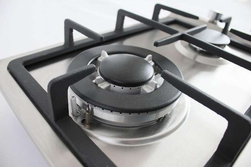 Alva 2- Burner Gas Hob - Stainless Steel