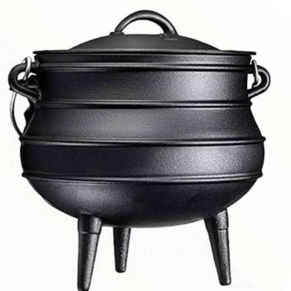 Totai Cast Iron Potjie With Lid No 25