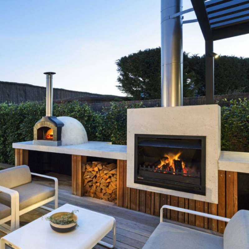 600 Profesional Universal Fireplace Single Sided