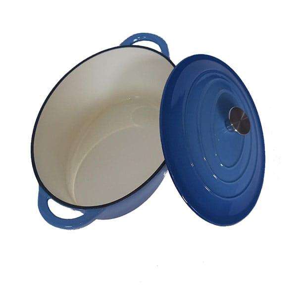 LekkerBraai  6800ML Enamel Cast iron