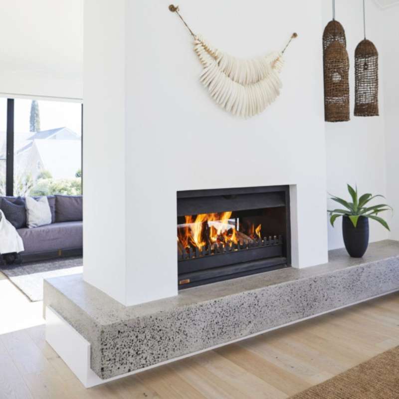 JETMASTER 700 Double side Professional Universal Fireplace (Basket Grate and Pan Included) | 4021...