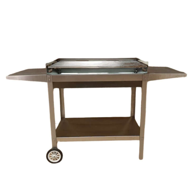 Jetmaster 760 Mobile Patio Braai with Ash Pan & Storage Shelf