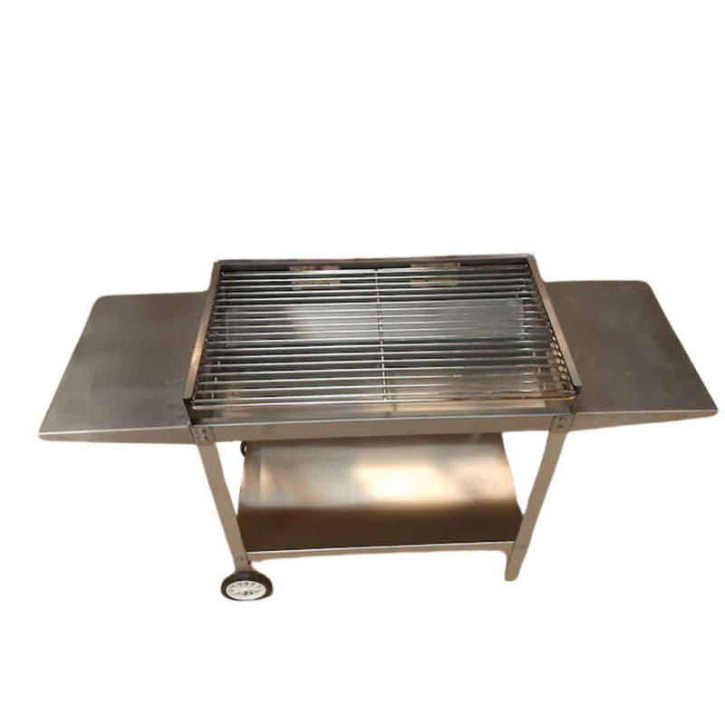 Jetmaster 760 Mobile Patio Braai with Ash Pan & Storage Shelf