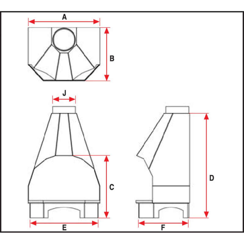 8-50 Mynx Complete Fireplace Combo | 40240423
