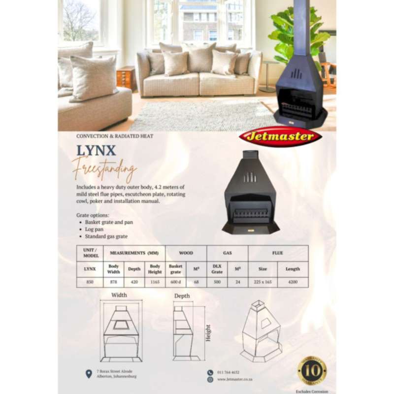JETMASTER Premium Super Lynx - 850 (68m2) | D3000049
