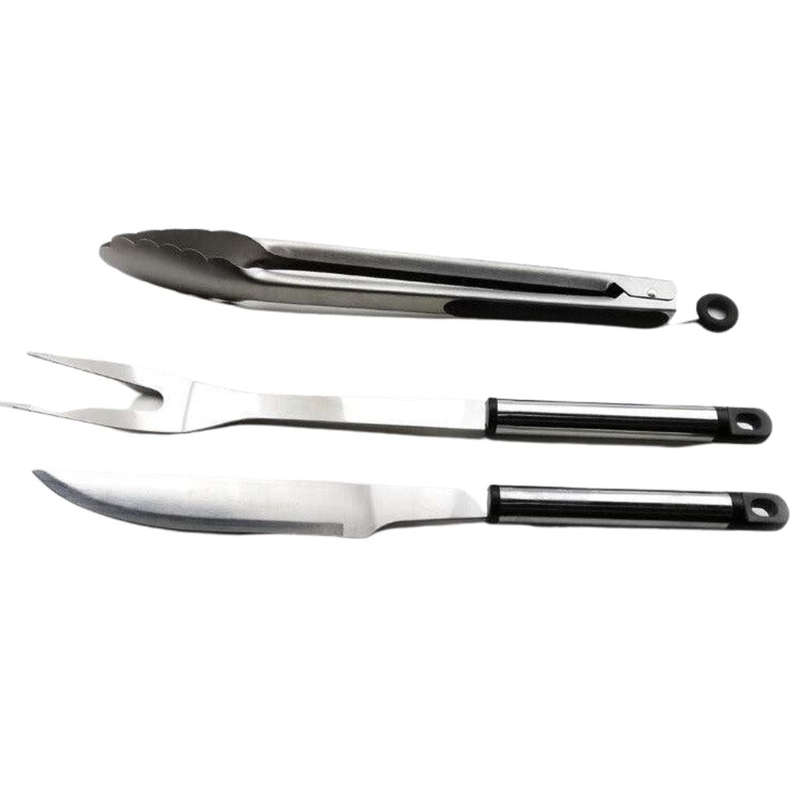 Alva 3PC BBQ Tool Set - Stainless Steel