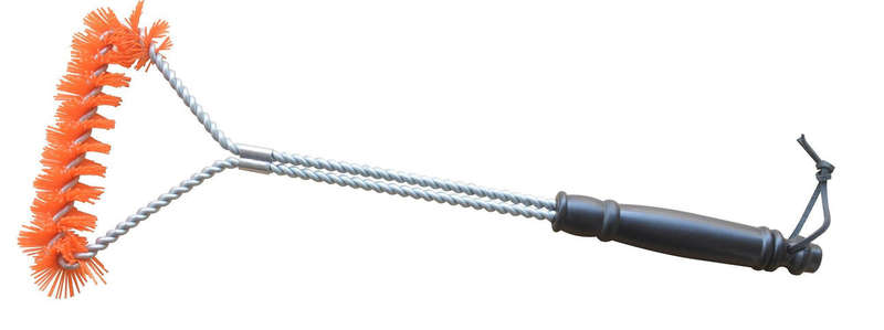 Alva Long Handle Nylon Bristle Braai T-Brush