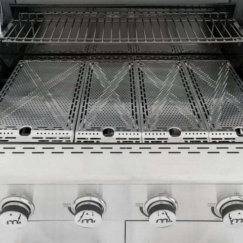 Megamaster Apex Series 4 Burner Evolution Patio Gas Braai | FSBG0087