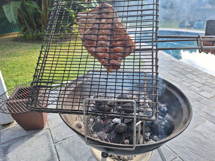 Asado Stand (Rib Stand) for Kettle Braai